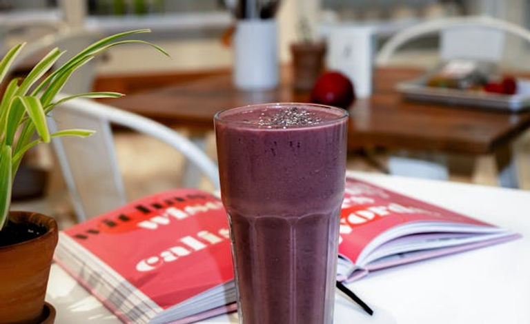 purple smoothie